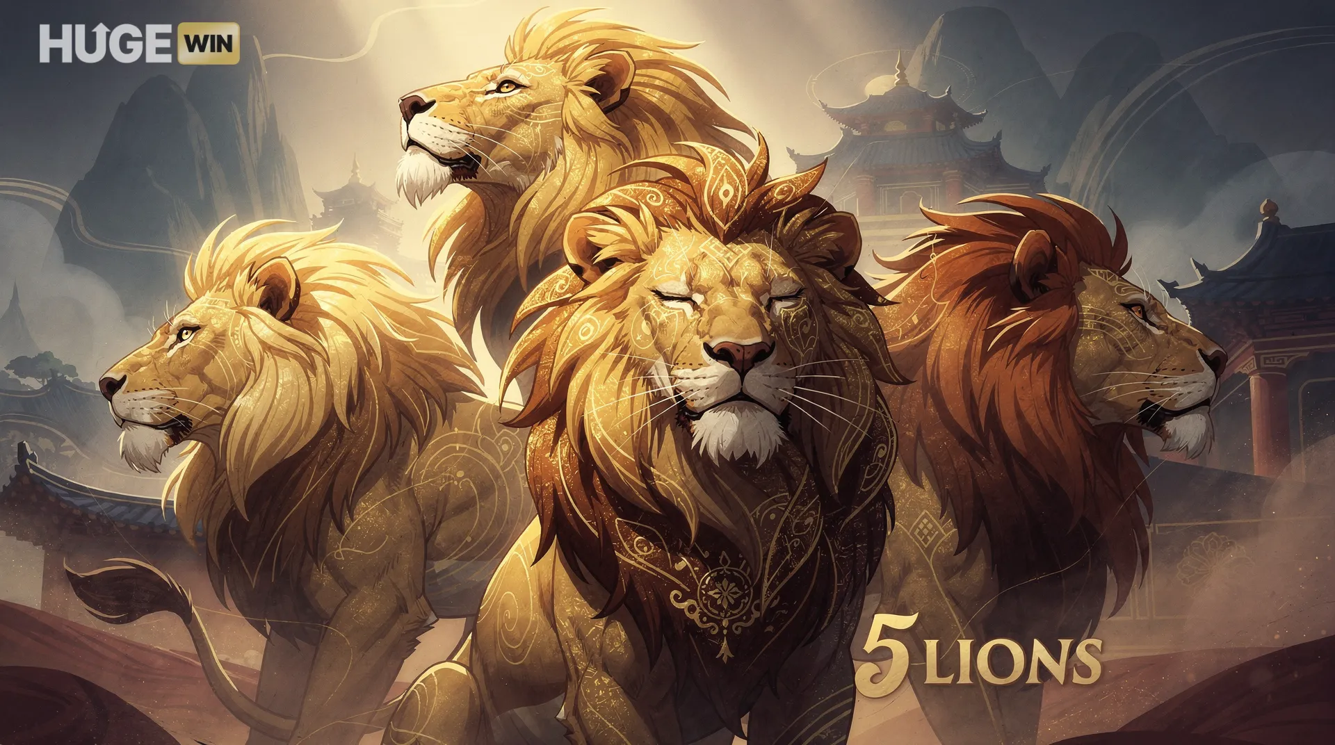 5 Lions — Demo, RTP, Κριτική και Γνώμες 2026 | HugeWin